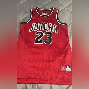 Jordan Red and Black Mesh Jersey